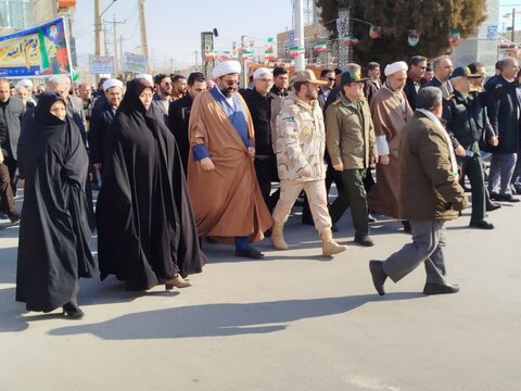 تصاویر/ برگزاری باشکوه راهپیمایی ۲۲ بهمن سال ۱۴۰۳ شهرستان مرزی پلدشت