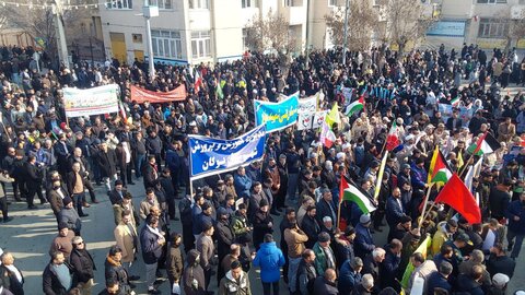 خروش مردم بوکان در بهار آزادی
