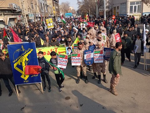 خروش مردم بوکان در بهار آزادی
