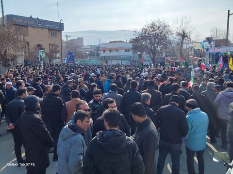 خروش مردم بوکان در بهار آزادی
