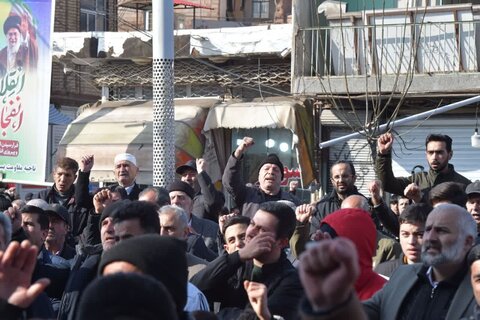 تصاویر/ حضور پرشور اقشار مختلف مردم شهرستان شوط در راهپیمایی ۲۲ بهمن ماه