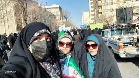 تصاویر/ راهپیمایی مردم جلفا در ۲۲ بهمن