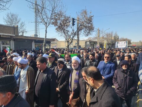 تصاویر/ تصاویر/راهپیمایی ۲۲ بهمن در شهرستان چایپاره