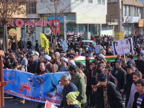 تصاویر/ تصاویر/راهپیمایی ۲۲ بهمن در شهرستان چایپاره