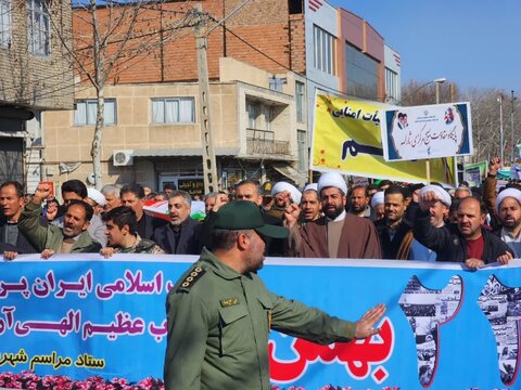 تصاویر/ تصاویر/راهپیمایی ۲۲ بهمن در شهرستان چایپاره