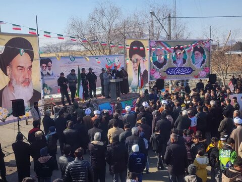 تصاویر/ تصاویر/راهپیمایی ۲۲ بهمن در شهرستان چایپاره