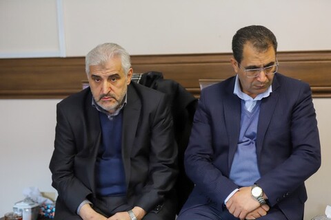 تصاویر | دیدار معاون رئیس جمهور با نماینده ولی فقیه در استان