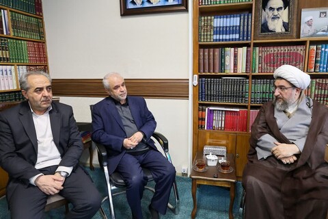 تصاویر | دیدار معاون رئیس جمهور با نماینده ولی فقیه در استان