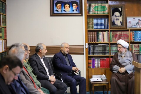 تصاویر | دیدار معاون رئیس جمهور با نماینده ولی فقیه در استان