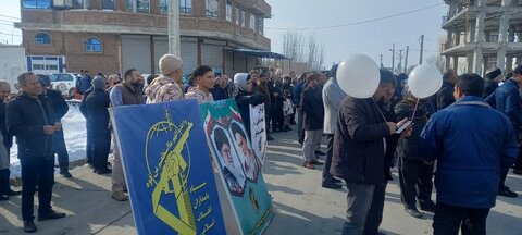 تصاویر/ حضور مردم شهر محمدیار در راهپیمایی روز یوم الله 22 بهمن