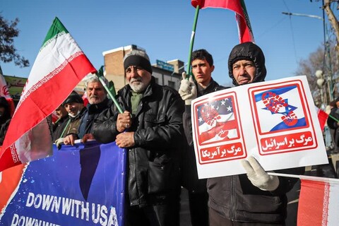 تصاویر/ راهپیمایی مردم زنجان در ۲۲ بهمن