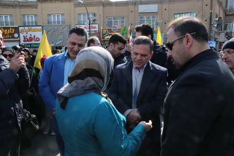 تصاویر/ راهپیمایی مردم زنجان در ۲۲ بهمن