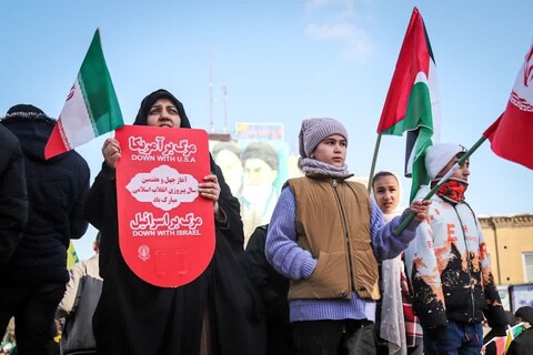 تصاویر/ راهپیمایی مردم زنجان در ۲۲ بهمن
