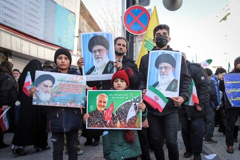 تصاویر/ راهپیمایی مردم زنجان در ۲۲ بهمن