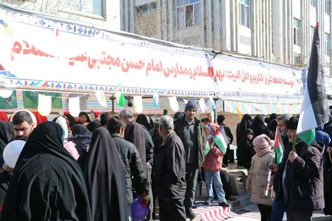 تصاویر/ راهپیمایی مردم زنجان در ۲۲ بهمن