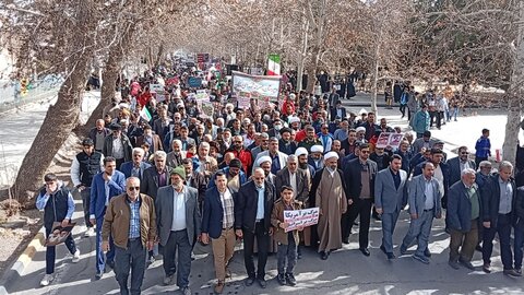 تصاویر راهپیمایی ۲۲ بهمن شهر ماهان