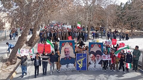 تصاویر راهپیمایی ۲۲ بهمن شهر ماهان