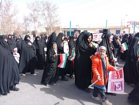 تصاویر راهپیمایی ۲۲ بهمن شهر ماهان