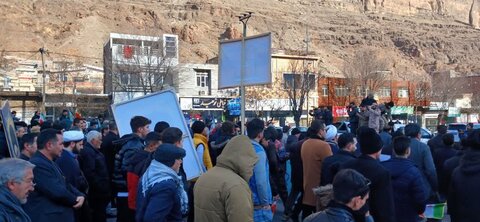 تصاویر/ مراسم راهپیمایی روز 22 بهمن در ماکو