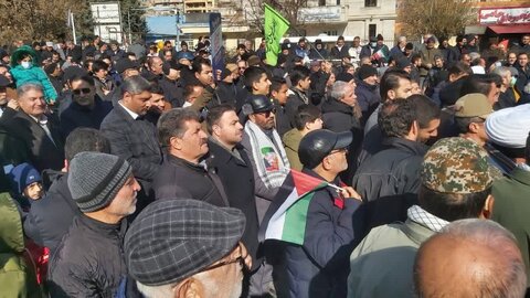 تصاویر/ مراسم راهپیمایی روز 22 بهمن در ماکو