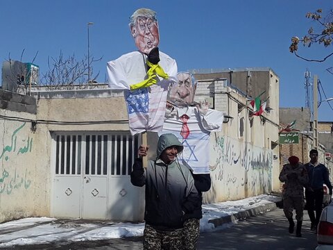 تصاویر/برگزاری باشکوه راهپیمایی ۲۲ بهمن ۱۴۰۳ شهرستان غرق آباد