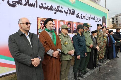 تصاویر راهپیمایی یوم الله ۲۲ بهمن در بروجرد