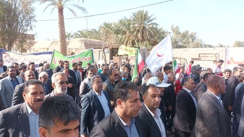 تصاویر راهپیمایی ۲۲ بهمن شهرستان فهرج