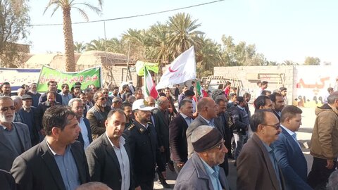 تصاویر راهپیمایی ۲۲ بهمن شهرستان فهرج