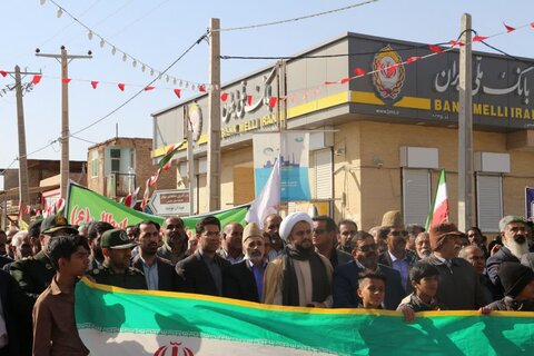 تصاویر راهپیمایی ۲۲ بهمن شهرستان فهرج