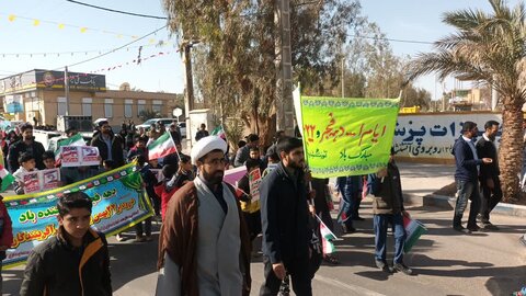 تصاویر راهپیمایی ۲۲ بهمن شهرستان فهرج