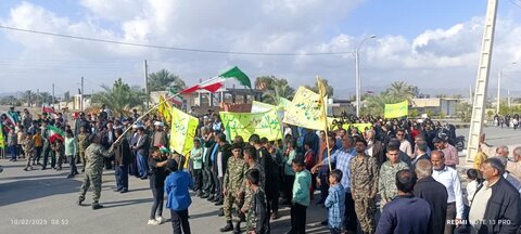 تصاویر راهپیمایی ۲۲ بهمن در شهر نودژ