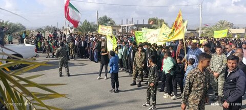 تصاویر راهپیمایی ۲۲ بهمن در شهر نودژ