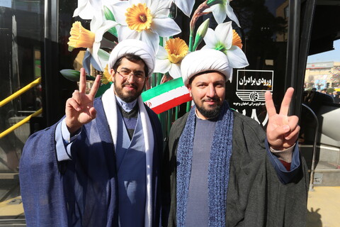 تصاویر / راهپیمایی یوم‌الله ۲۲ بهمن در اصفهان‎