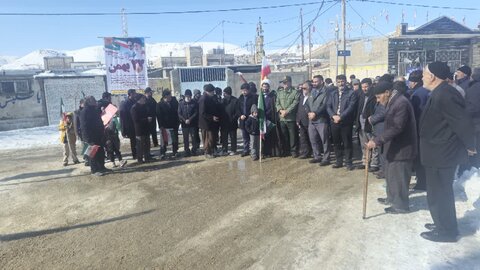 حضور حماسی مردم شهر توپ آغاج در راهپیمایی ۲۲ بهمن