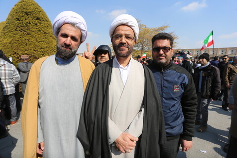 تصاویر / راهپیمایی یوم‌الله ۲۲ بهمن در اصفهان‎