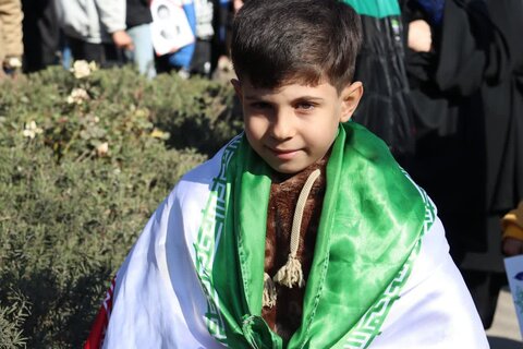 تصاویر راهپیمایی مردم کوهدشت