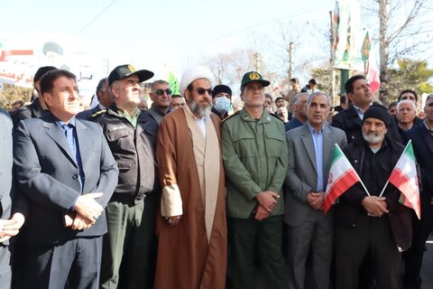 تصاویر راهپیمایی مردم کوهدشت