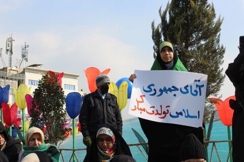 تصاویر/ جواب حماسی مردم انقلابی تهران در راهپیمایی ۲۲ بهمن به استکبار جهانی