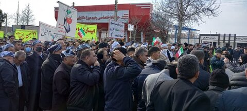 تصاویر/ راهپیمایی 22 بهمن در شهرستان اشنویه
