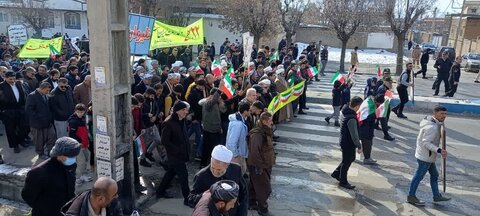تصاویر/ راهپیمایی 22 بهمن در شهرستان اشنویه
