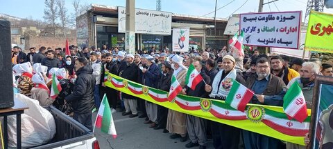 تصاویر/ راهپیمایی 22 بهمن در شهرستان اشنویه