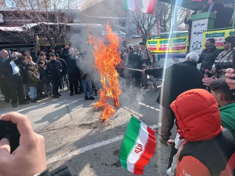 تصاویر/ راهپیمایی 22 بهمن در شهرستان اشنویه