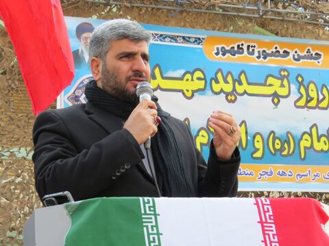 حضور مردم حماسی خیرآباد ورامین در راهپیمایی یوم الله ۲۲