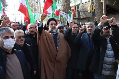 تجلی حضور مردم شهریار در راهپیمایی ۲۲ بهمن