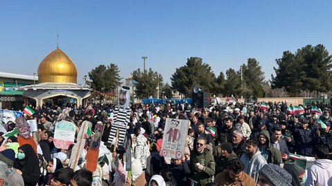 تصاویر راهپیمایی پرشکوه و عزت آفرین یوم الله ۲۲ بهمن در بخش فشافویه