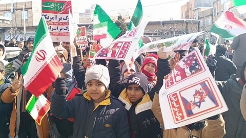 حضور باشکوه مردم استان همدان در جشن انقلاب