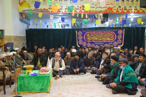 تصاویر/ مراسم جشن چهل وششمین سالگردانقلاب اسلامی ایران و جشن میلادحضرت علی اکبر(ع) با حضور مهاجرین افغانستانی مقیم قم