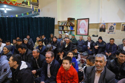 تصاویر/ مراسم جشن چهل وششمین سالگردانقلاب اسلامی ایران و جشن میلادحضرت علی اکبر(ع) با حضور مهاجرین افغانستانی مقیم قم