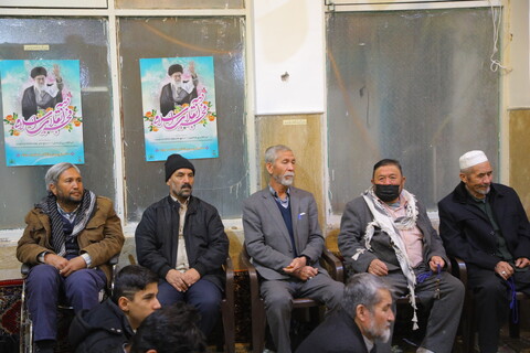 تصاویر/ مراسم جشن چهل وششمین سالگردانقلاب اسلامی ایران و جشن میلادحضرت علی اکبر(ع) با حضور مهاجرین افغانستانی مقیم قم