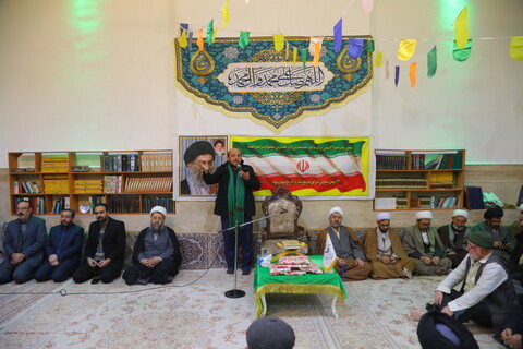 تصاویر/ مراسم جشن چهل وششمین سالگردانقلاب اسلامی ایران و جشن میلادحضرت علی اکبر(ع) با حضور مهاجرین افغانستانی مقیم قم